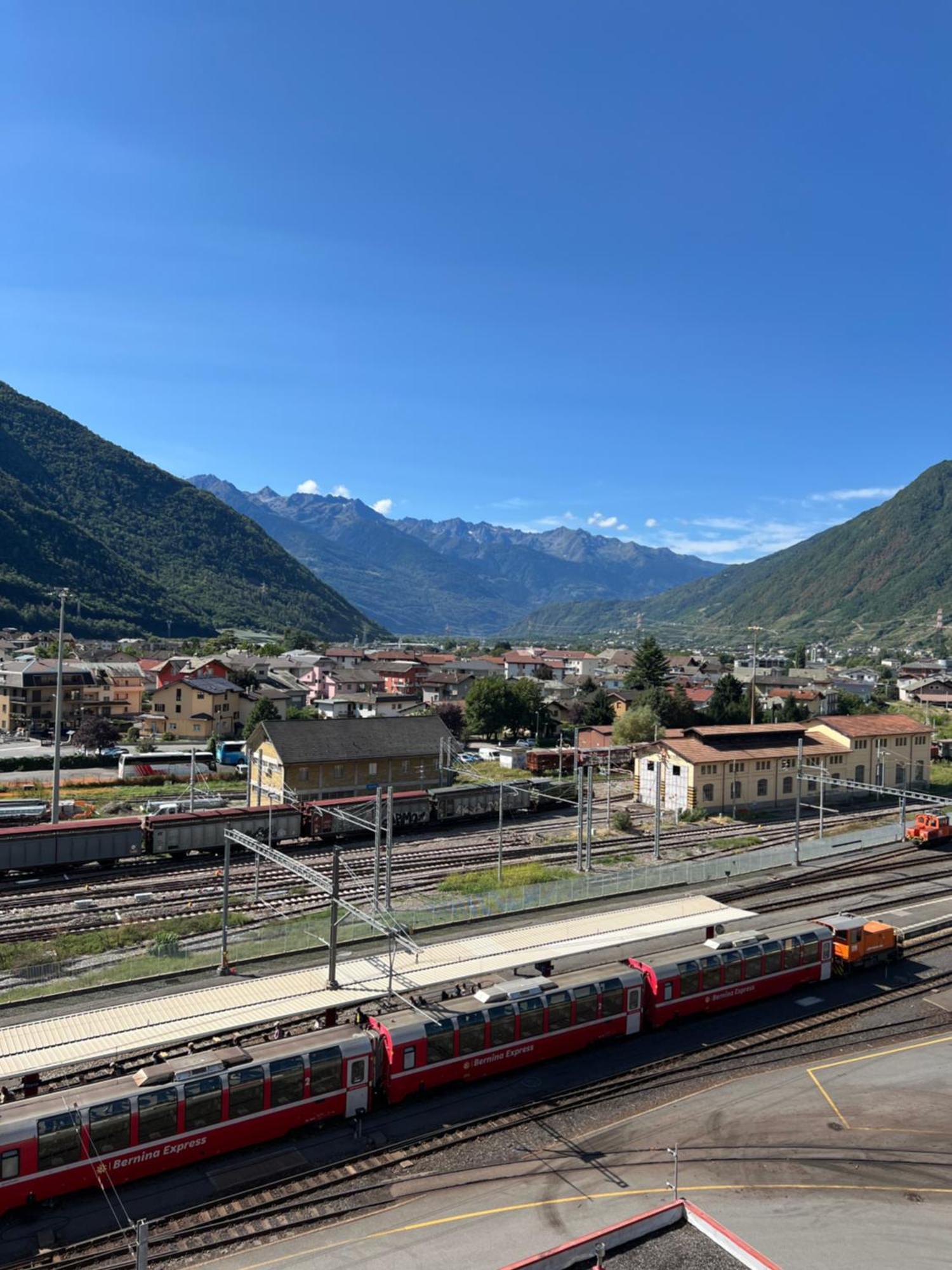 Appartamento Bernina View Tirano Esterno foto